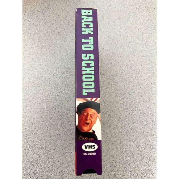 Back to School Rodney Dangerfield 1986 VHS video tape 1994 release comedy - Picture 2 of 5